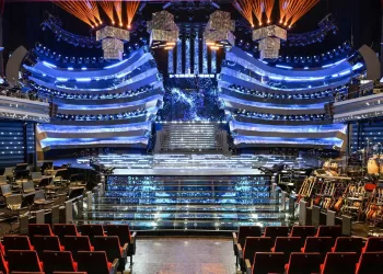 Il palcoscenico di Sanremo 2025