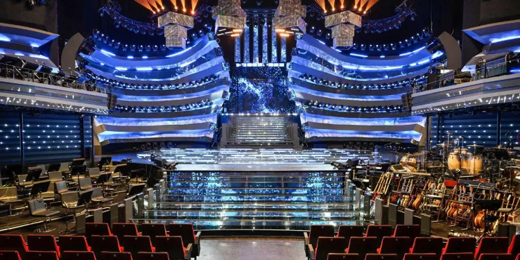 Il palcoscenico di Sanremo 2025