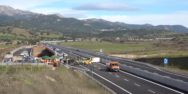 Inaugurazione Strada Statale 729 Sassari-Olbia