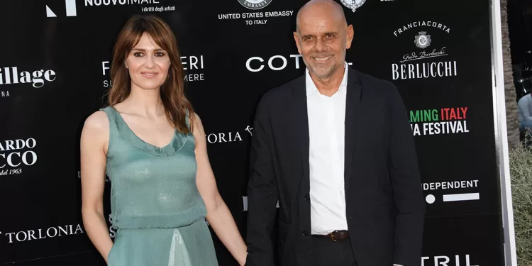 Riccardo Milani con Paola Cortellesi al Filming Italy Sardegna Festival 2020