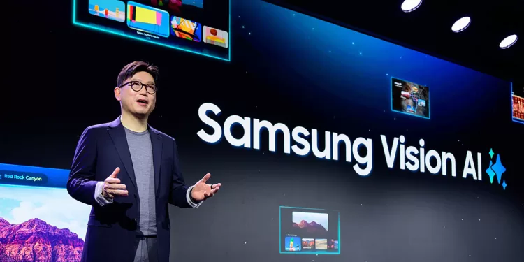 Samsung Vision AI - Presentazione al CES 2025 di Las Vegas
