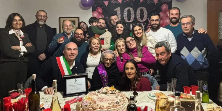 Tissi celebra i 100 anni di Zia Giovannina