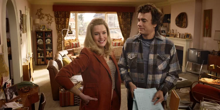 Tom Hanks e Robin Wright in “Here” di Robert Zemeckis