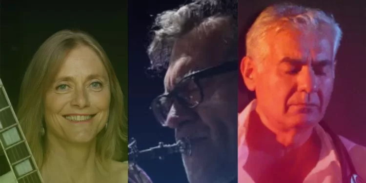 Veronika Vogel, Giovanni Sanna Passino e Giorgio Crobu