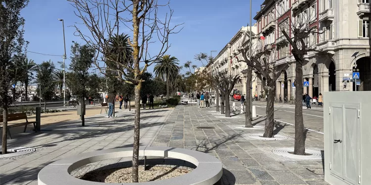 Via Roma a Cagliari