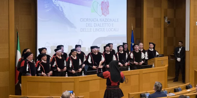 Il coro "Su Nugoresu" si esibisce alla Camera dei Deputati