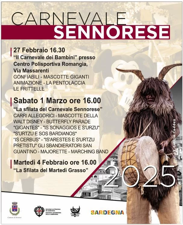 Carnevale Sennorese locandina