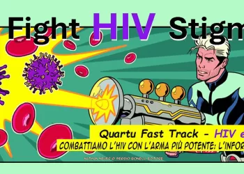 "Fight HIV Stigma" Quartu