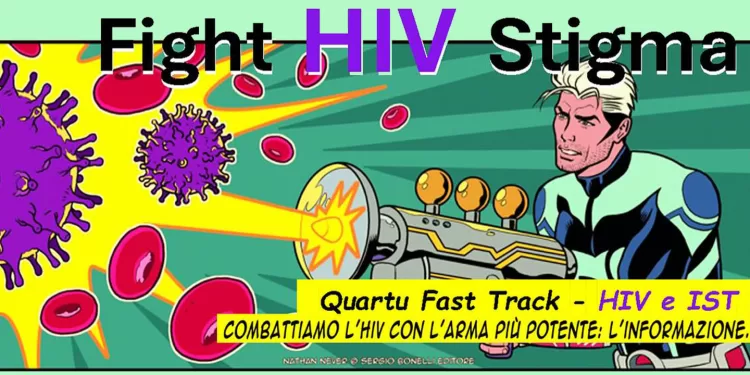 "Fight HIV Stigma" Quartu