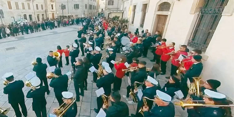 Il Raduno Bandistico a Tempio
