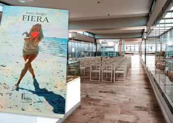 La sala conferenze dell'Antiquarium di Porto Torres e il libro "Fiera" di Anna Borghi