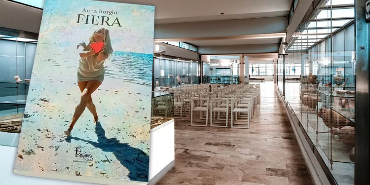 La sala conferenze dell'Antiquarium di Porto Torres e il libro "Fiera" di Anna Borghi