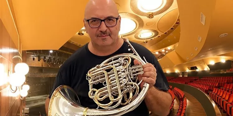 Lorenzo Panebianco, primo corno dell’Orchestra del Teatro Lirico