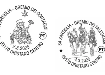 Poste Italiane, annulli filatelici per Sa Sartiglia