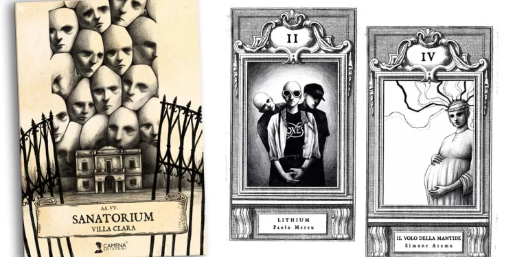 "Sanatorium Villa Clara" e due tavole illustrate da Ilenia Loddo