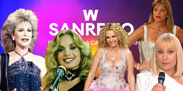 Le 5 donne che hanno fatto storia al Festival di Sanremo