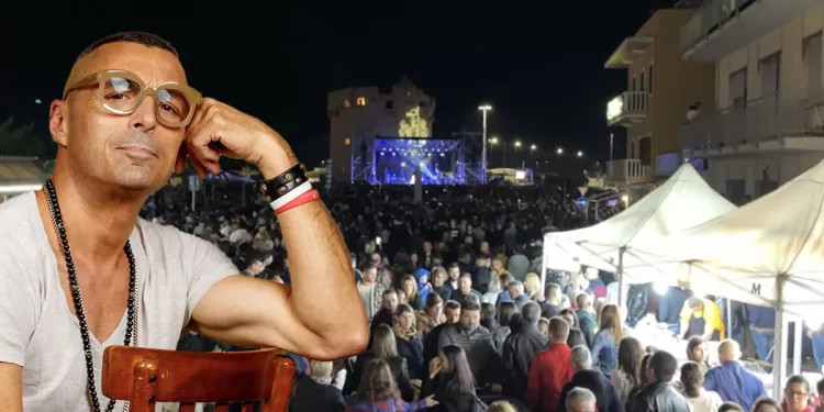 Alex Britti alla Festha Manna di Porto Torres