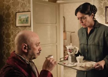 Checco Zalone e Vanessa Scalera nel video di “L'ultimo giorno di patriarcato”