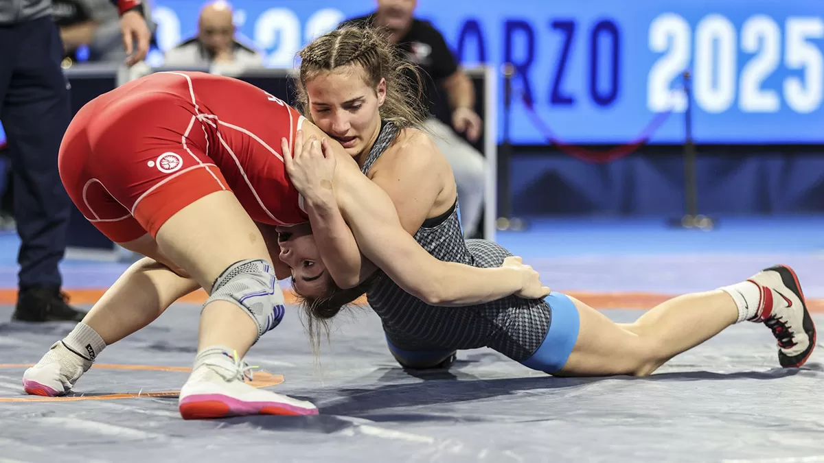Denise Piroddu vs Sophie Ritter ai Campionati Italiani U20. ? FIJLKAM