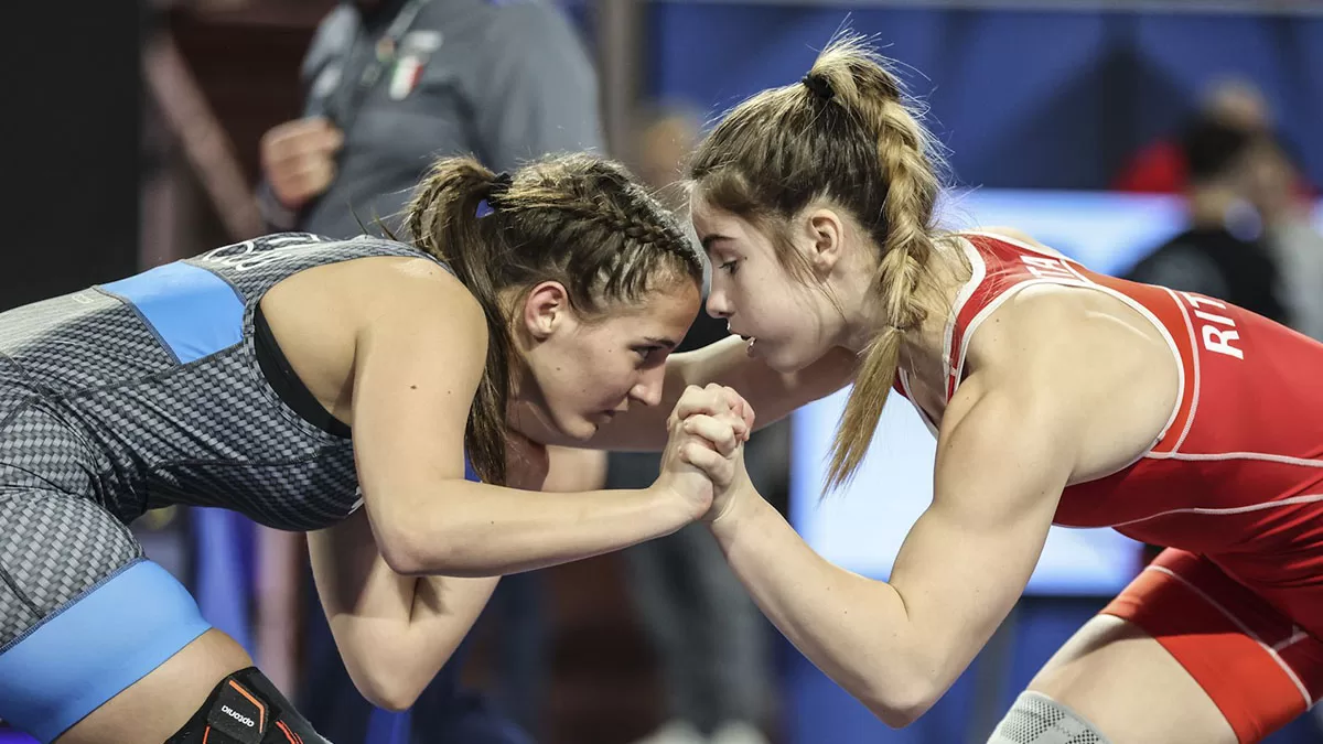 Denise Piroddu vs Sophie Ritter ai Campionati Italiani U20. ? FIJLKAM