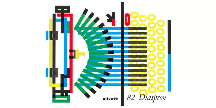 Giovanni Pintori "Diaspron 82". ? Archivio Paolo Pintori