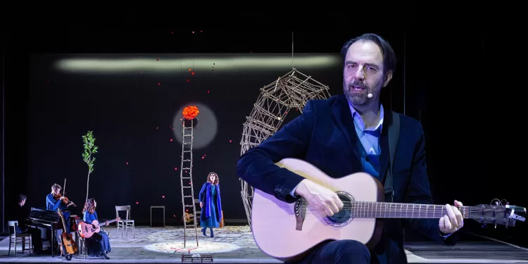 Neri Marcorè in “La Buona Novella”. ? Tommaso Le Pera