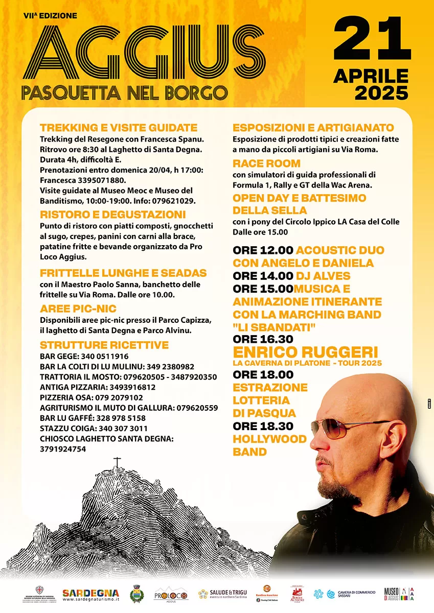 Pasquetta nel Borgo ad Aggius - Programma 2025