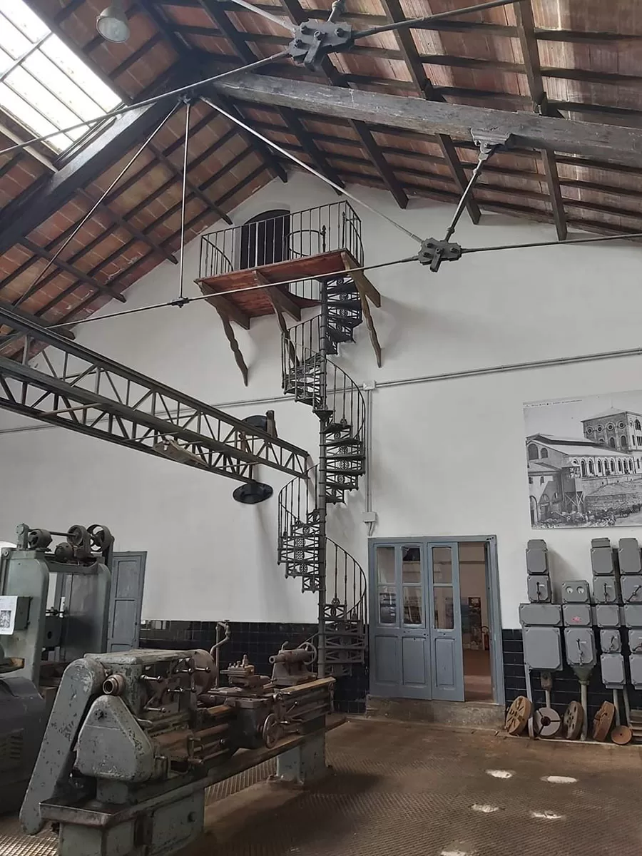 L'interno di Pozzo Sella - Miniera di Monteponi ad Iglesias. ? FAI