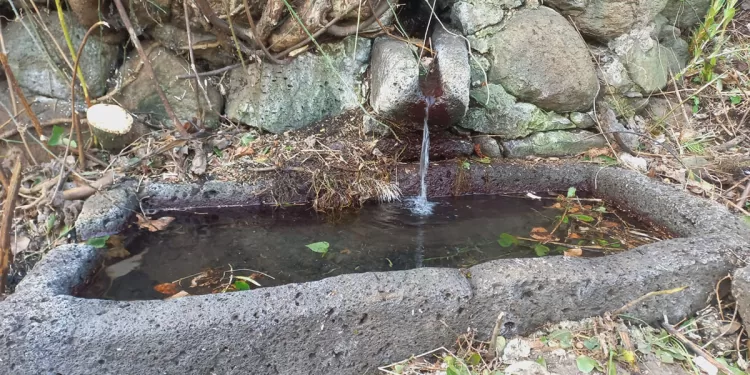 La sorgente Don Dimitri a Macomer dopo riqualificazione