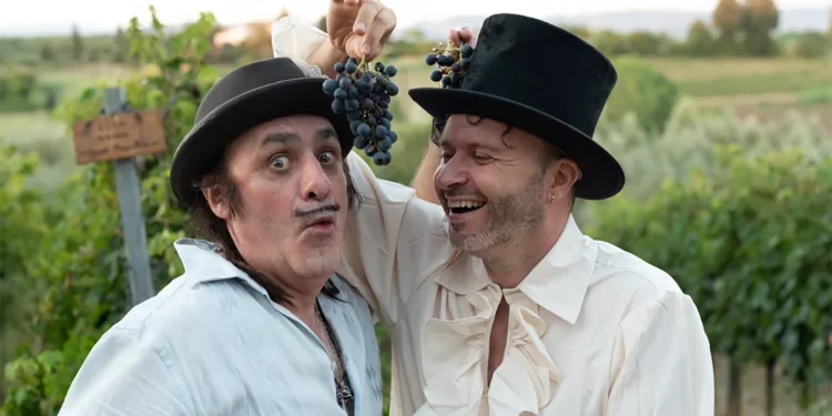 Tonino Carotone e Giulio Wilson