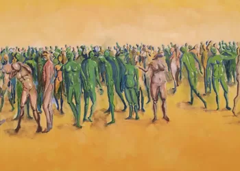 Un dipinto di Vittorio Boi