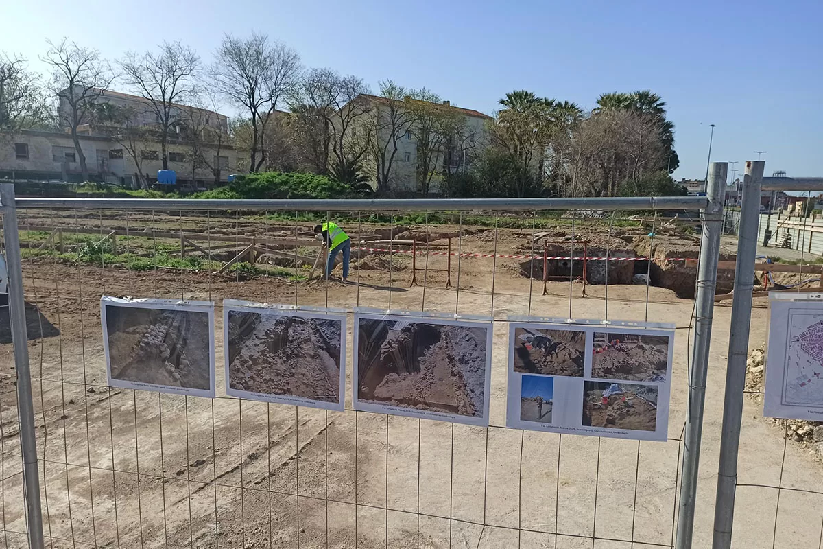 Sassari, in via Artiglieria emergono i resti di un villaggio medievale