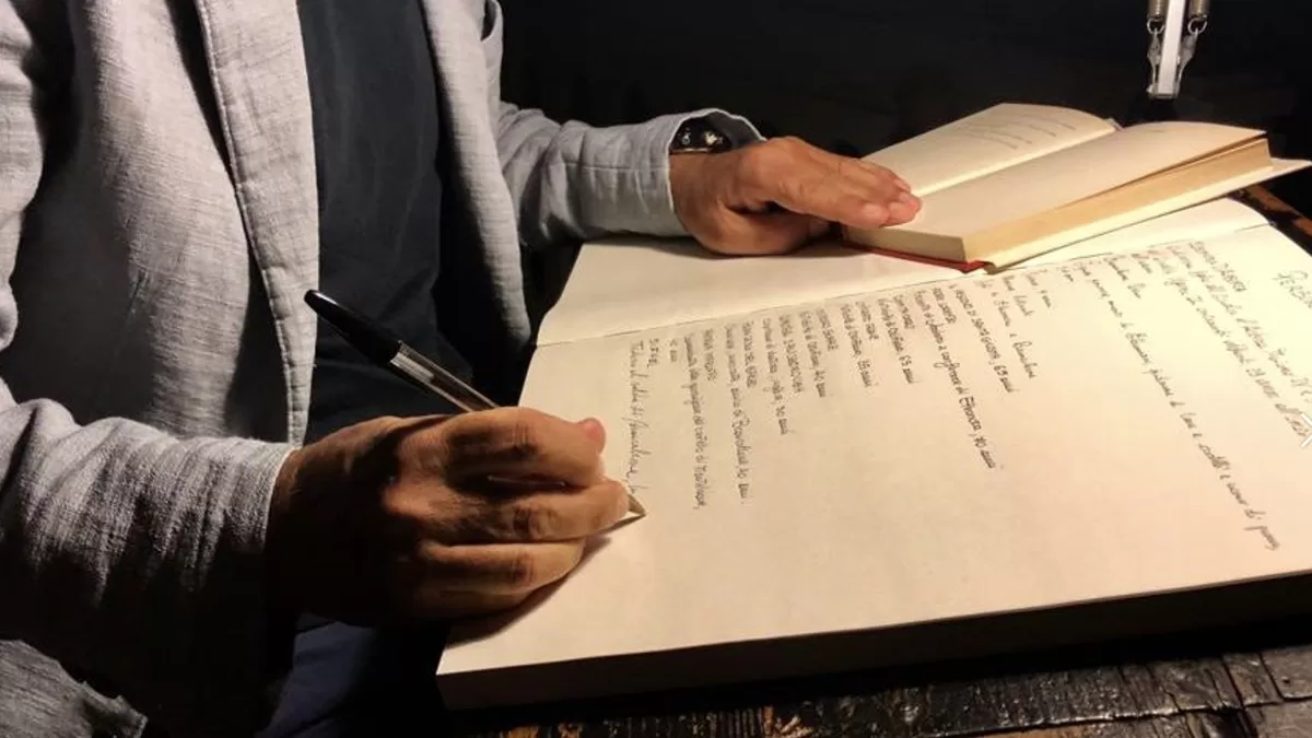 Antonello Fresu, istallazione "Ri-trascrizioni"