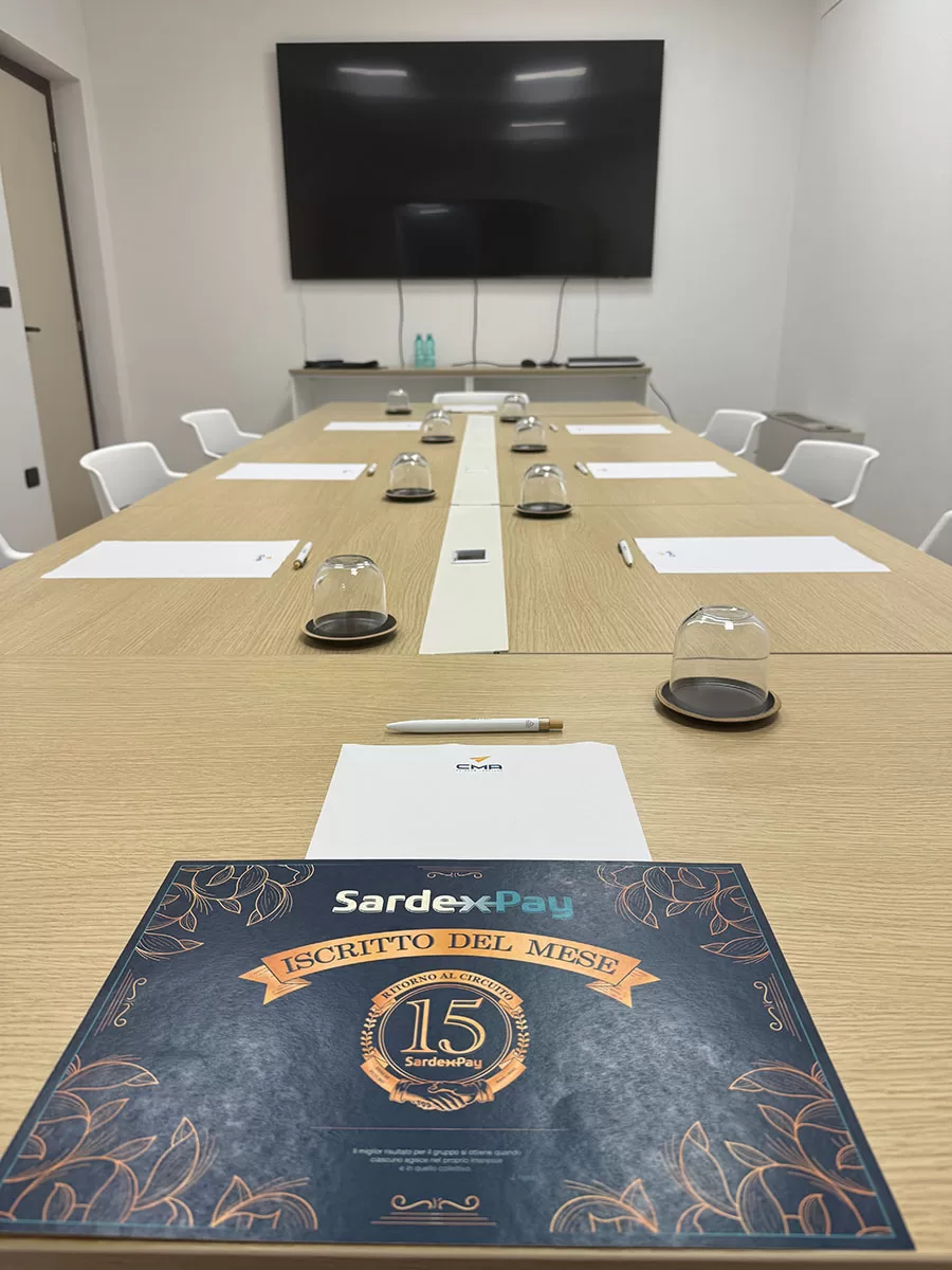 La sala riunioni della CMA