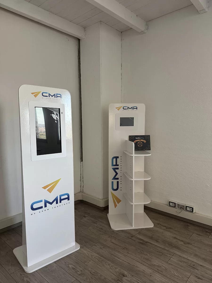 Totem multimediali della CMA