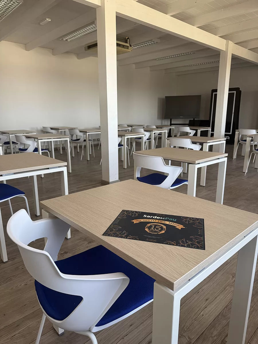 L'aula corsi della CMA