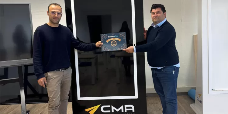 Gianluca Carbone premiato da Sardex