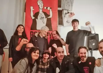 “Contra l'esfructament Slam” ad Alghero. ? Giovanni Salis