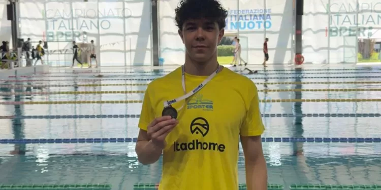 Gabriele Cocco bronzo ai Criteria Nazionali di Nuoto a Riccione