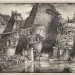 Giulio Cisari "Le opere del Fascismo": La diga di Santa Chiara d’Ula (litografia 1934)