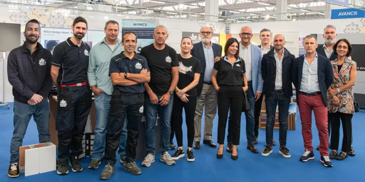 Lo staff della Nuova Neon Sassari