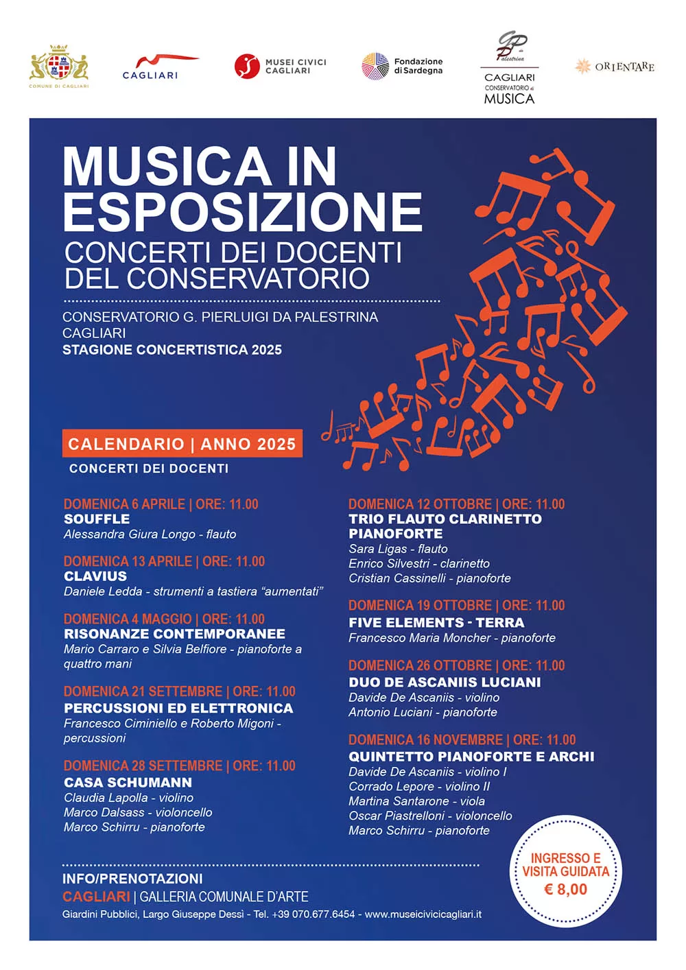 Programma - Musica in esposizione 2025 a Cagliari
