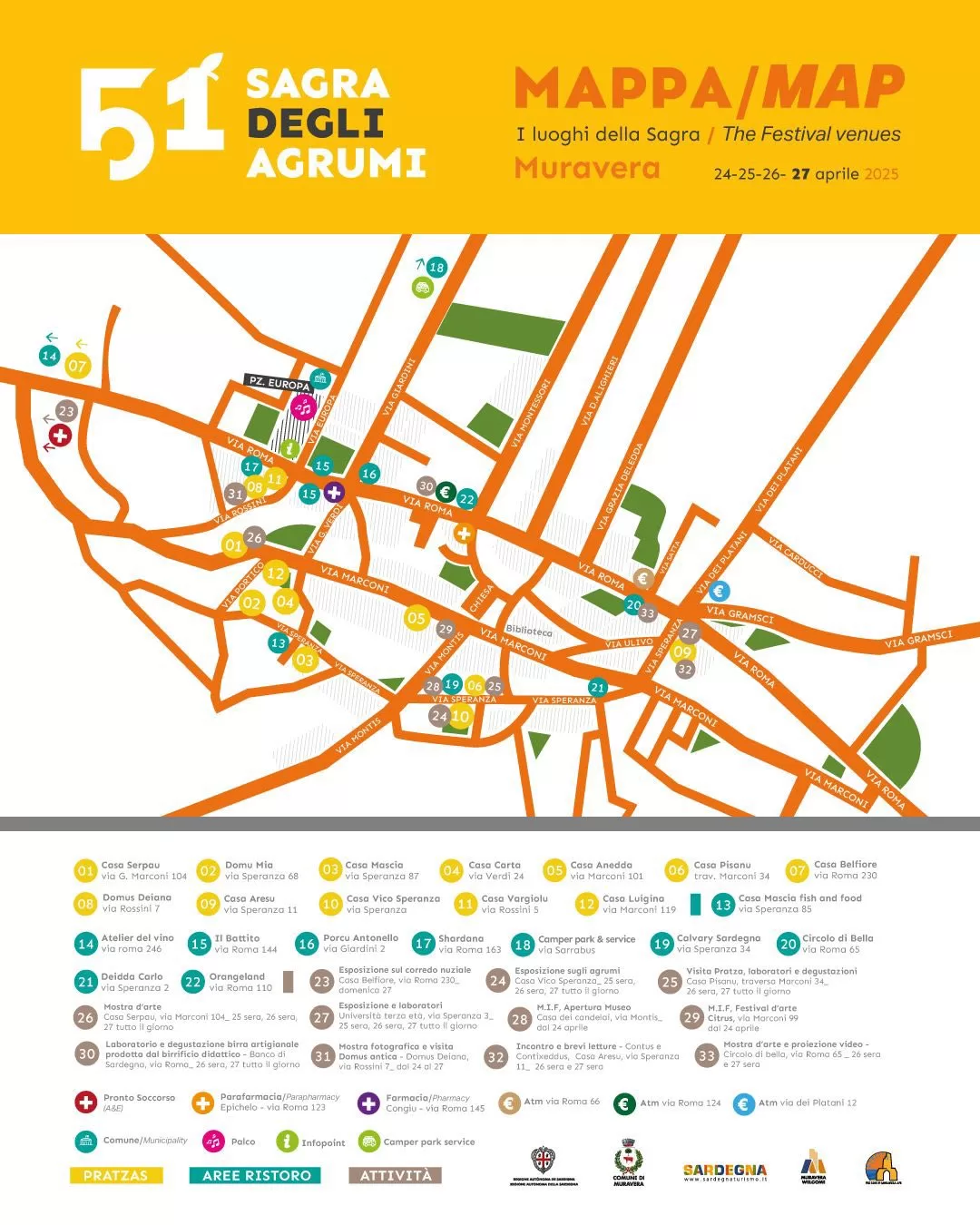 Sagra degli Agrumi Muravera e Costa Rei - Programma 2025-1