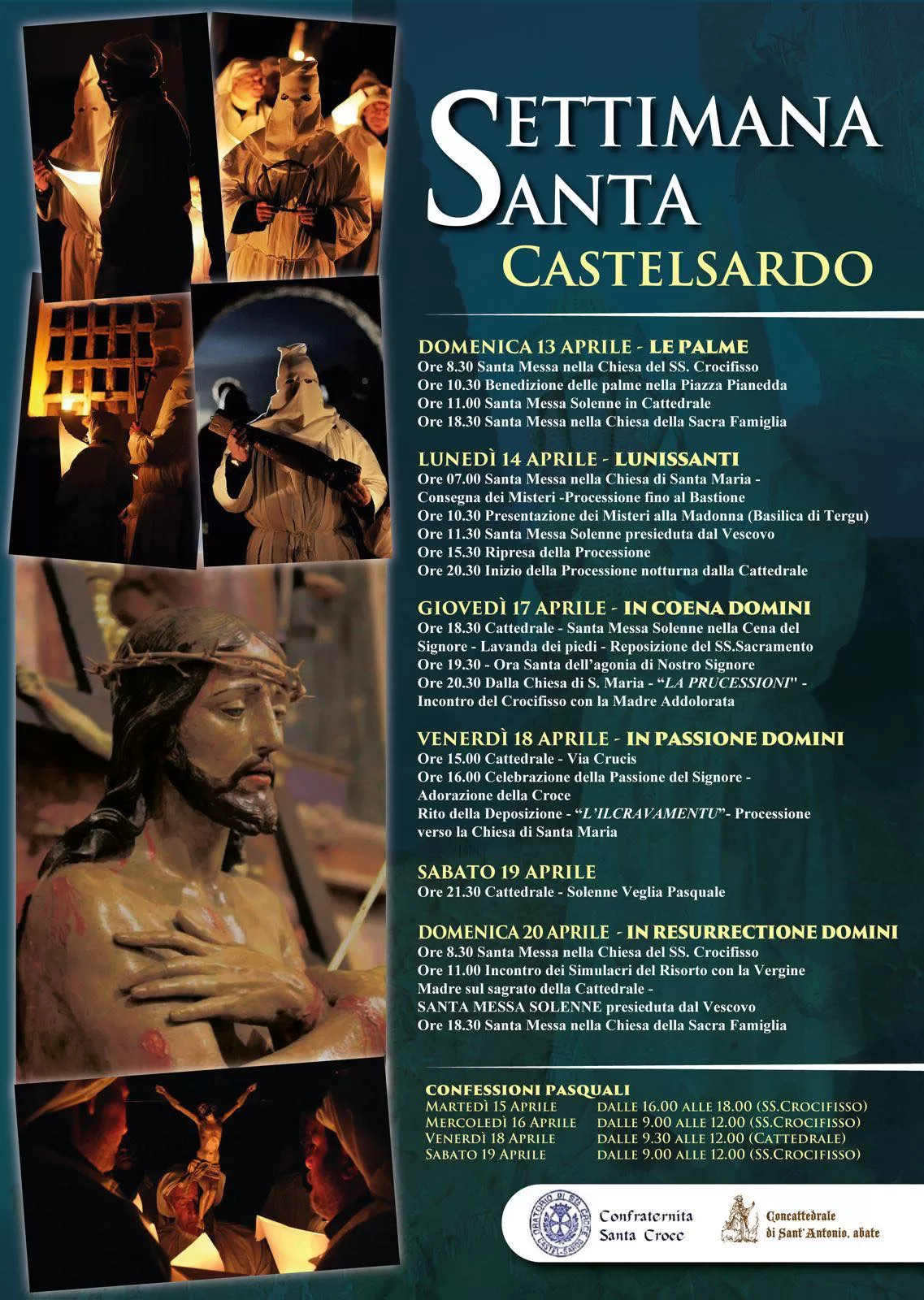 Settimana Santa a Castelsardo - Programma 2025