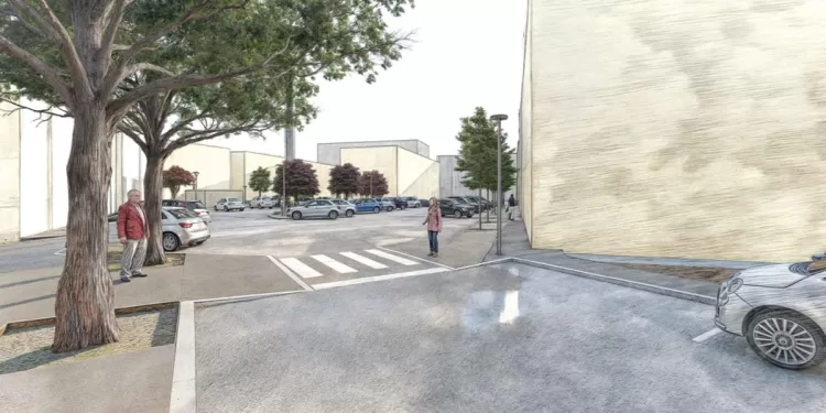 Simulazione della trasformazione di Largo Costantino ad Alghero