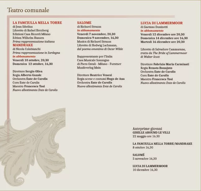 Stagione Lirico Sinfonica De Carolis 2025 3