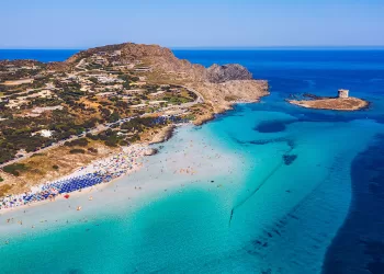 Veduta aerea di Stintino. ? Depositphotos