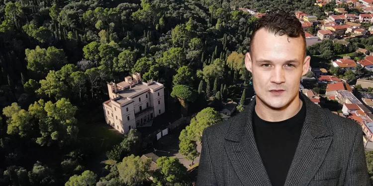 Villa Siotto (Sarroch) e l’attore americano Josh Herdman