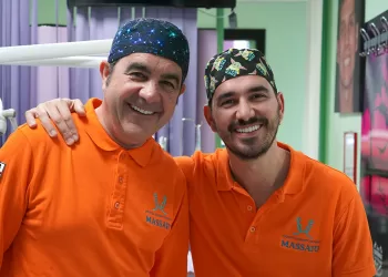 I dottori Giuseppe e Andrea Massaiu. ? Eccellentemente