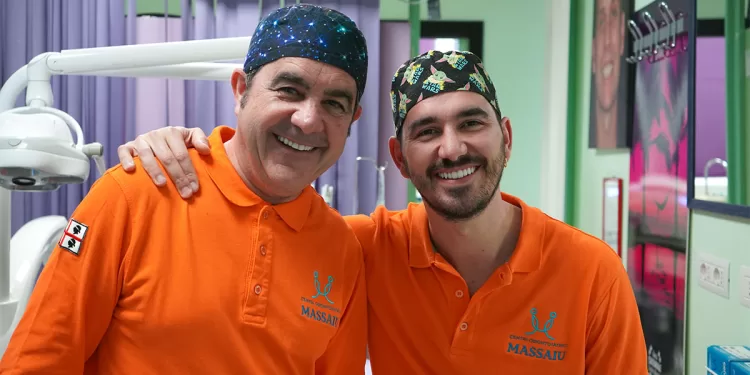 I dottori Giuseppe e Andrea Massaiu. ? Eccellentemente